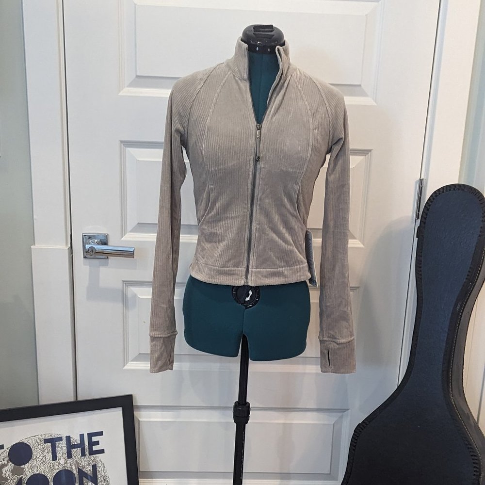 Velvet Scuba Track Jacket